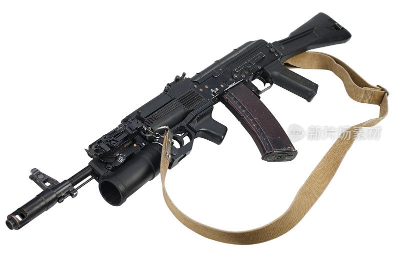 AK 74M突击步枪，40毫米枪管下榴弹发射器
